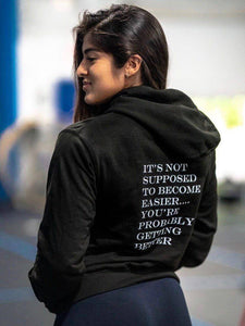 The Warrior's Inspirational Quote Hoodie