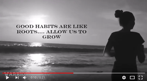 Good Habits are....
