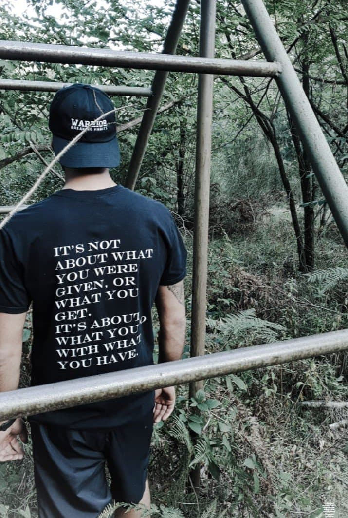 The Warrior's T-Shirt Wisdom Quote