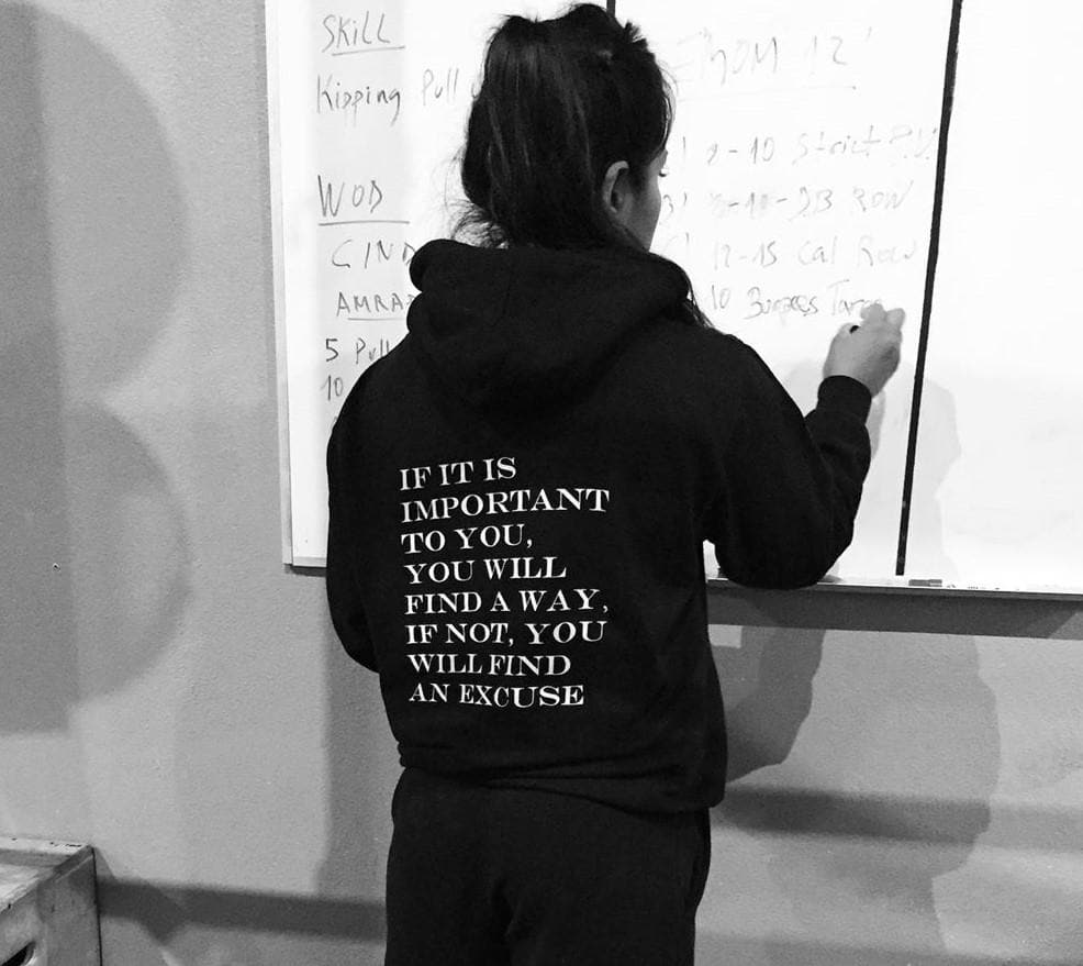 Positive Message Hoodies Positive Quotes Hoodies Word on Back Hoodies  Oversized Hoodies Hoodie With Words on Back Trendy 